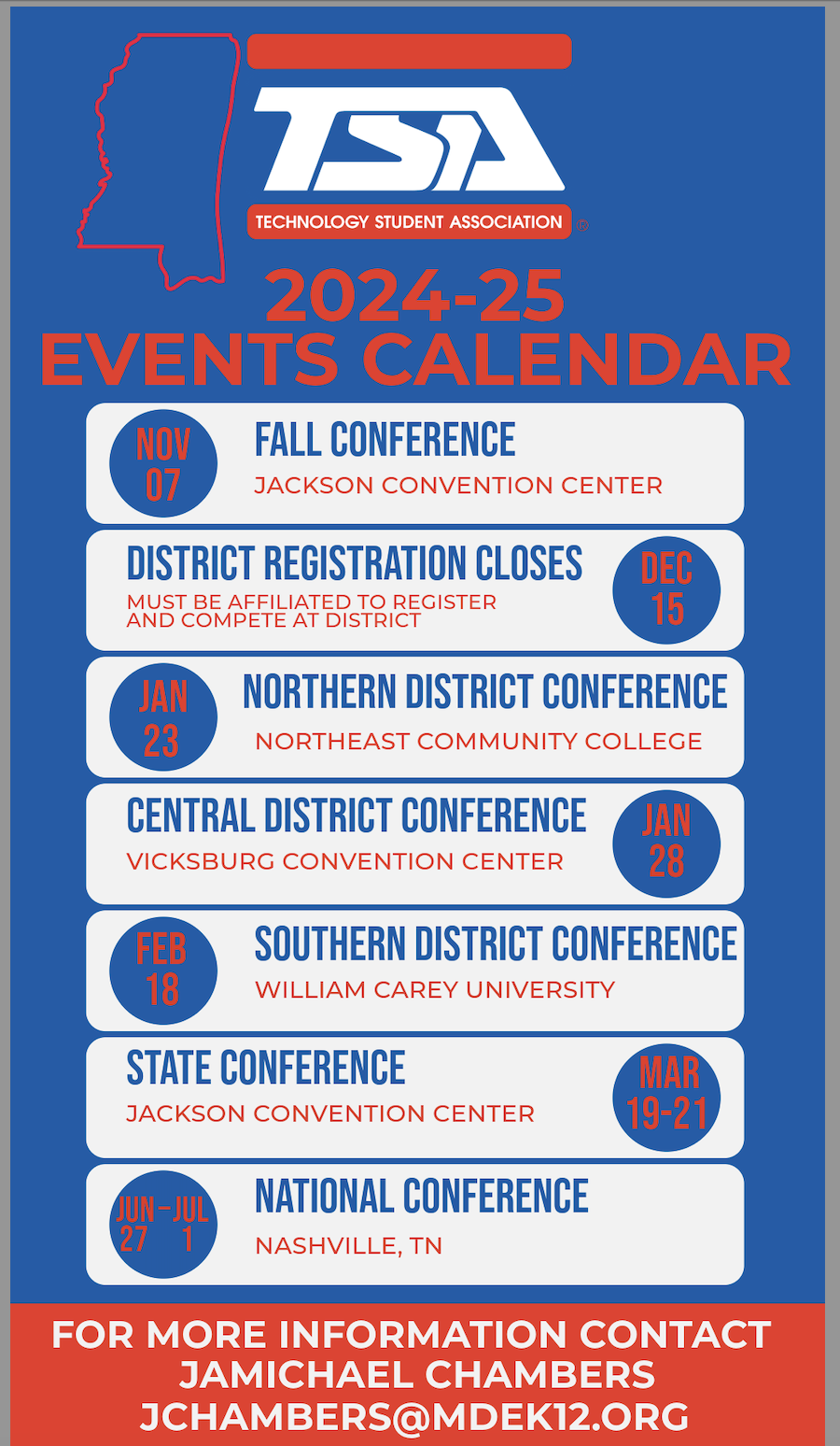 TSA Schedule